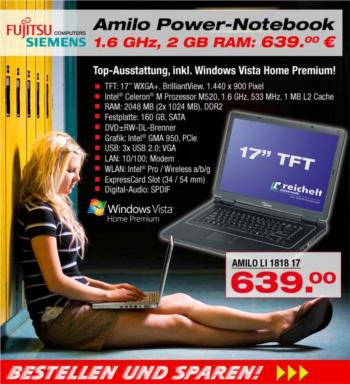 Fujitsu Siemens Amilo PowerBook !