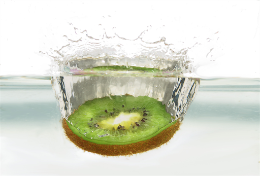 Kiwi & Wasser