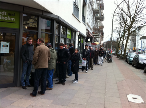 In der Schanze...