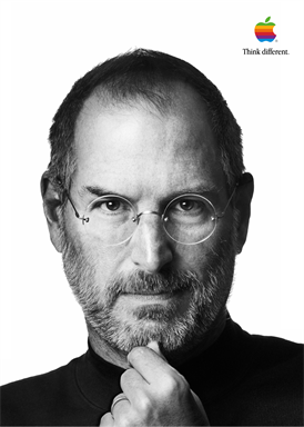 Steve Jobs - Think Different Poster - HQ