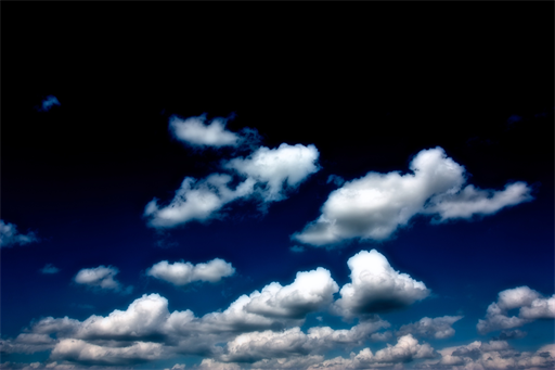 Clouds.
