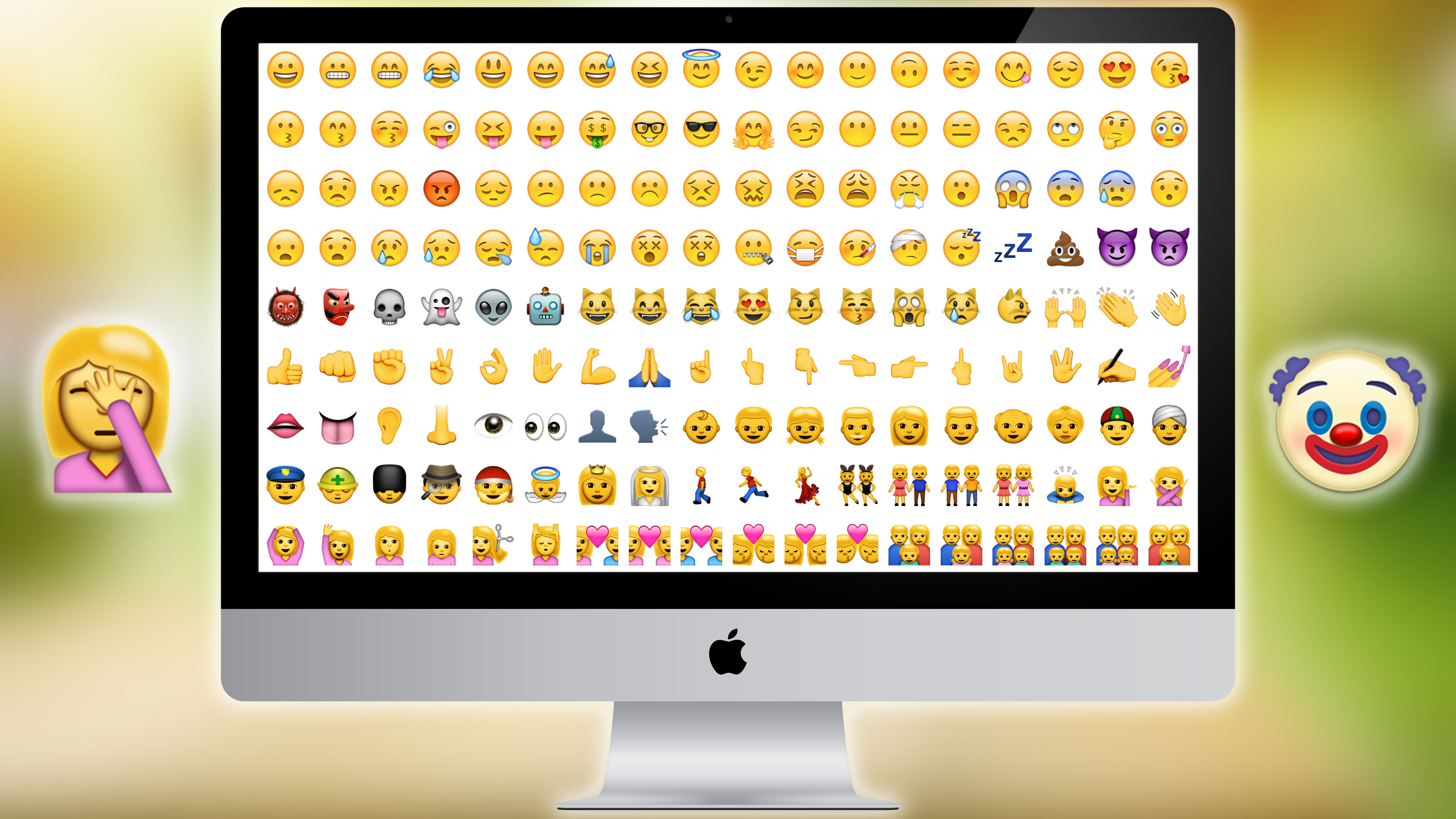 how to access emojis on mac