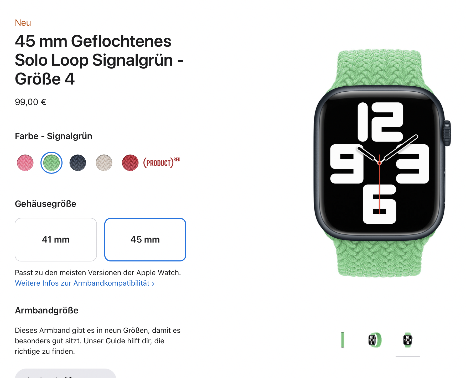 Apple watch discount solo loop alternative