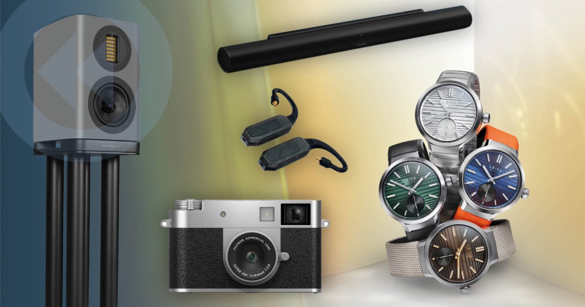TechTicker: Sonos-Rabatte, Leica Luxusuhr ZM 12, iFi GO Pod Air, Fujifilm X half, Wharfedale EVO 5