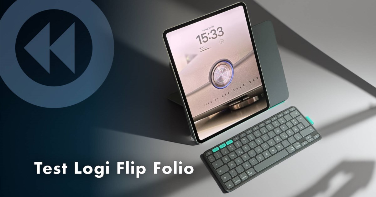 Test Logi Flip Folio für iPad – Praktisches Case mit abnehmbarer Tastatur